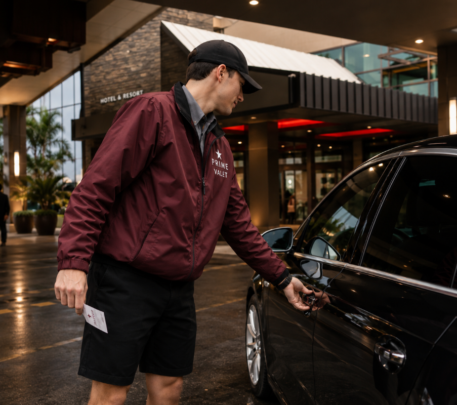 Premium Valet Parking Experience